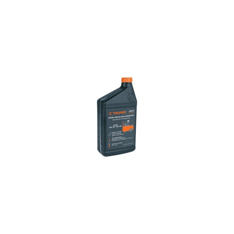 Aceite mineral para compresor, 946 ml
