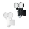 Arbotante Negro Con Sensor De Movimiento, LED, 12 W