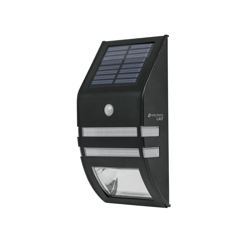 Arbotante Solar Con Sensor De Movimiento, 2 LED