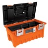 Caja Plástica 22? Con Compartimentos, Naranja
