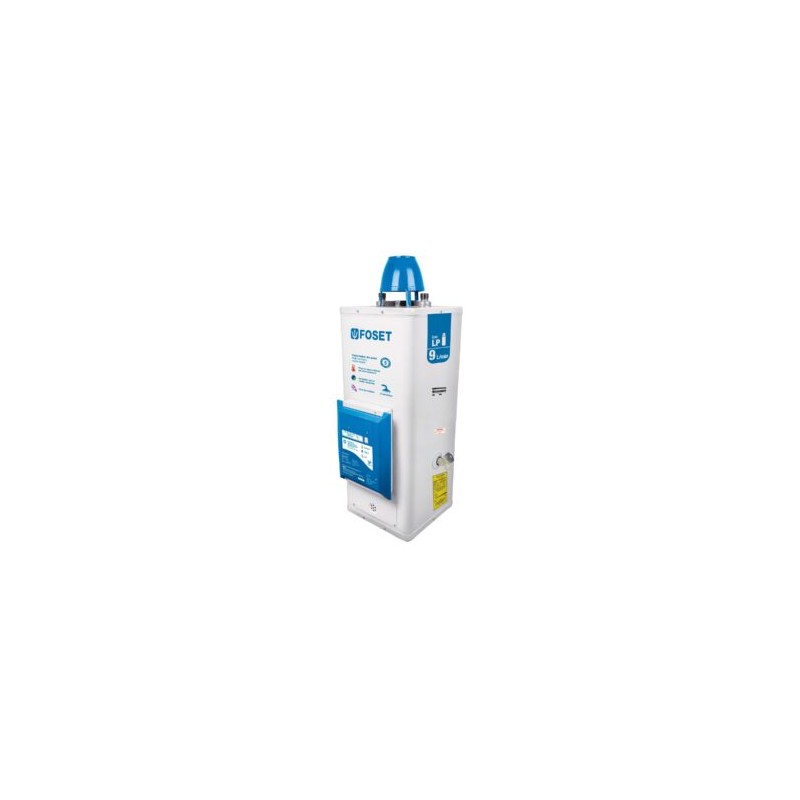 Calentador De Paso, 9L, Encendido Elect, Gas LP, 2 Servicios