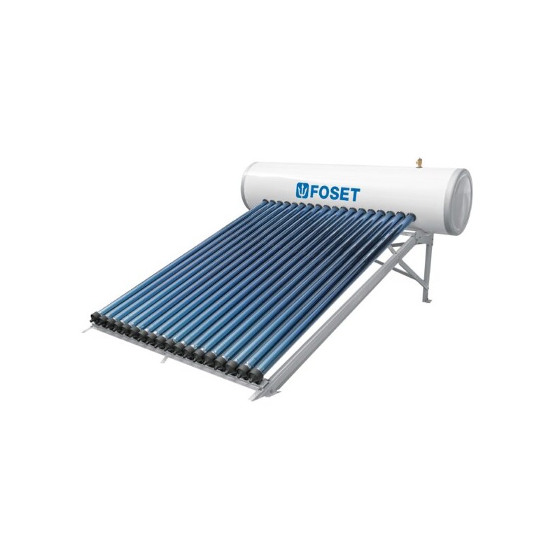 Calentador Solar Heat Pipe, 150L, 12 Tubos, 4 Personas