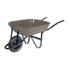 Carretilla 5.5ft3,Neum.Ref, Bastidor Bipartido, Gris, Pretul