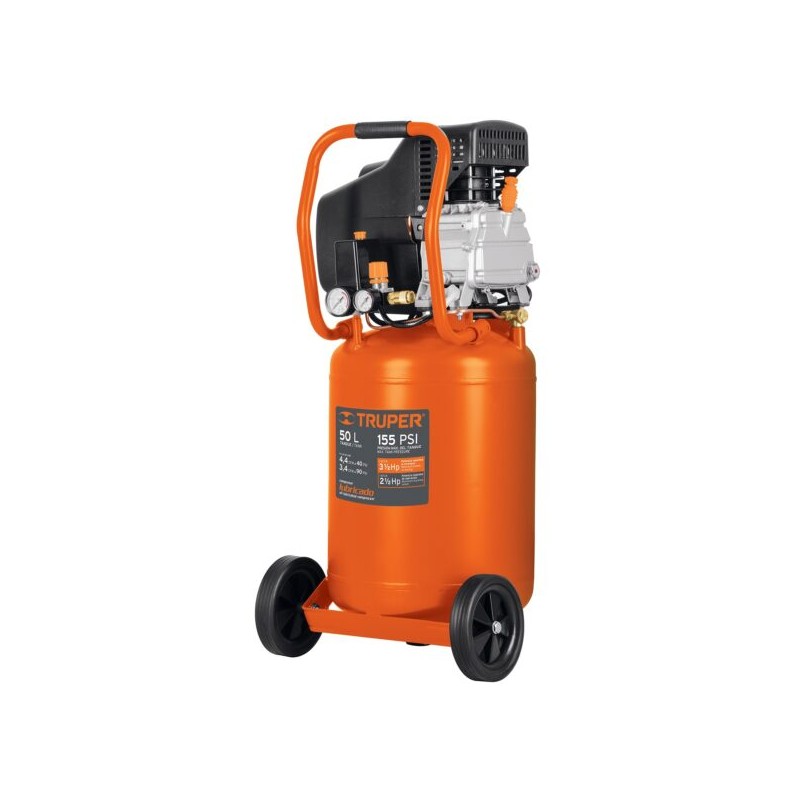 Compresor Vertical, 50 L, 3-1/2 Hp