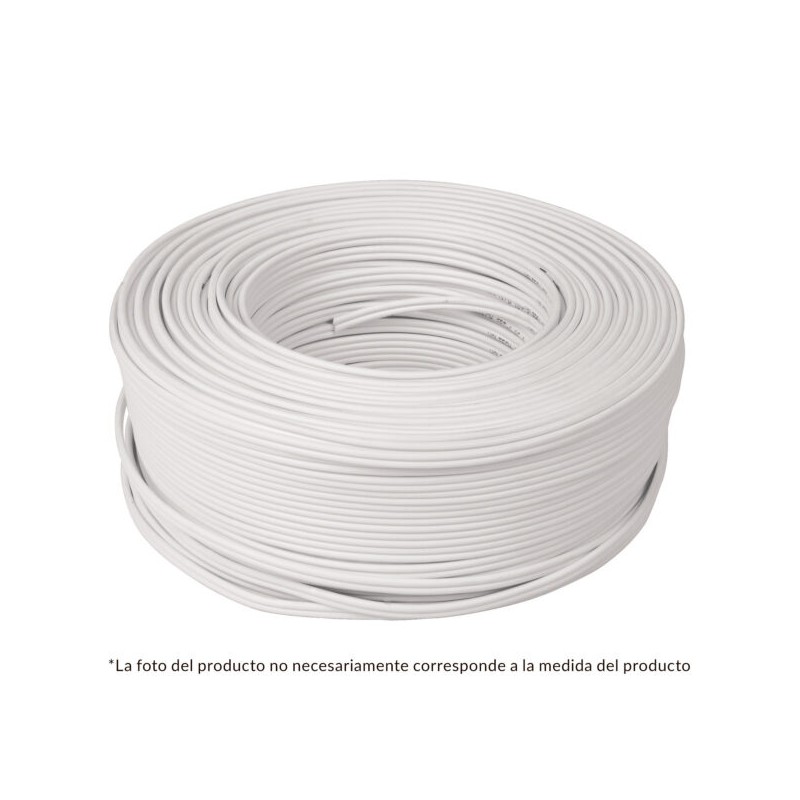 Cordón duplex flexible SPT, 16 AWG rollo 100 m
