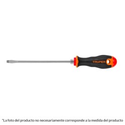 Desarmador plano 3/16 x 3?, mango Comfort Grip