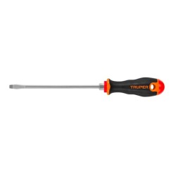 Desarmador plano 3/16 x 6?, mango Comfort Grip