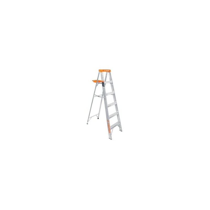 Escalera De Tijera, Aluminio, Tipo ll, 8 Escalones