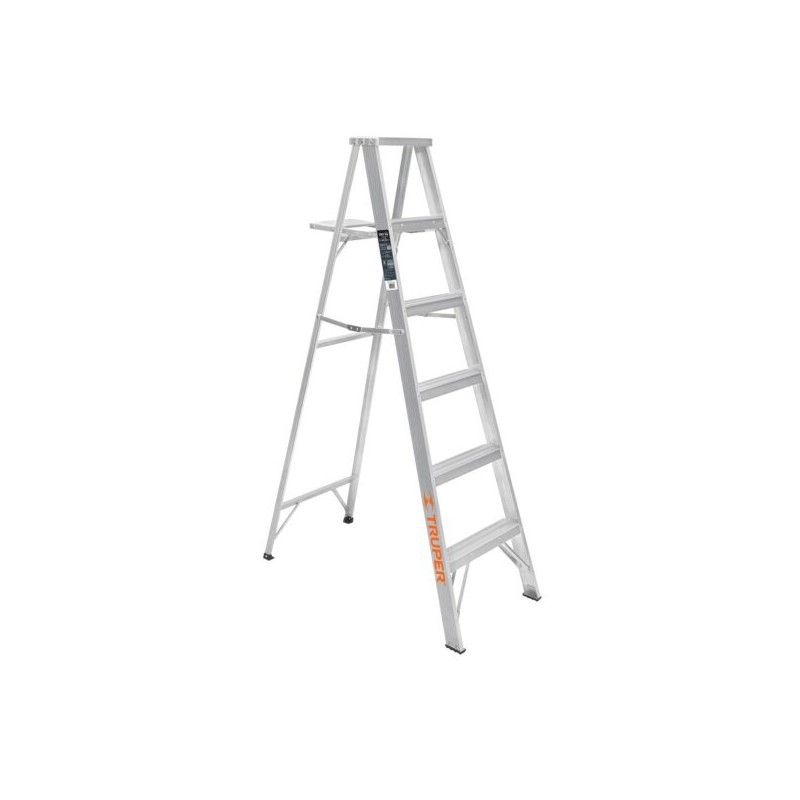 Escalera De Tijera, Aluminio, Tipo lll, 5 Escalones