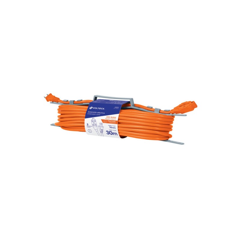 Extensiones de uso rudo, calibre 16