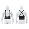 Faja Lumbar con Tercer Cinturón, Tirantes Ajustables. Talla Mediana.
