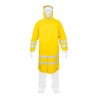 Gabardina Impermeable con Reflejante, Talla Mediana, PVC