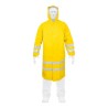Gabardina Impermeable con Reflejante, Talla Mediana, PVC