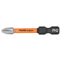 Juego de 5 puntas de impacto Phillips PH2 x 2”,Truper Expert