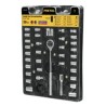 Juego De Dados, Cuadro 1/4, 3/8 Y 1?, 39 Pzas, Pretul