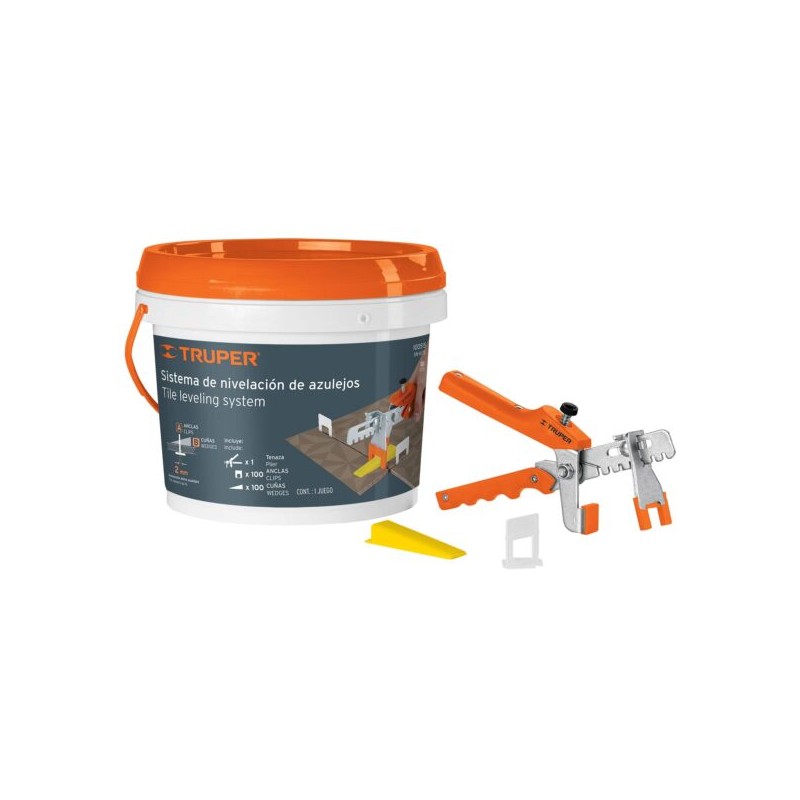 Kit de nivelación para azulejos, 3 piezas
