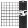 Malla Mosquitera, Fibra De Vidrio, Negra, 0.90 x 30 m