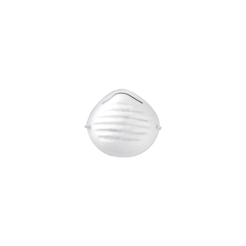 MASCARILLA TIPO CONCHA, PARA POLVOS, CAJA 50 PIEZAS