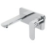 Monomando de pared para lavabo