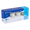 Multiplacks de 4 lamparas de LED tipo bulbo, luz de día