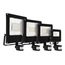 Reflector de LED, con Sensor de Movimiento