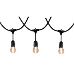 Serie De 12 Luces De LED Para Exterior, 7.3 m