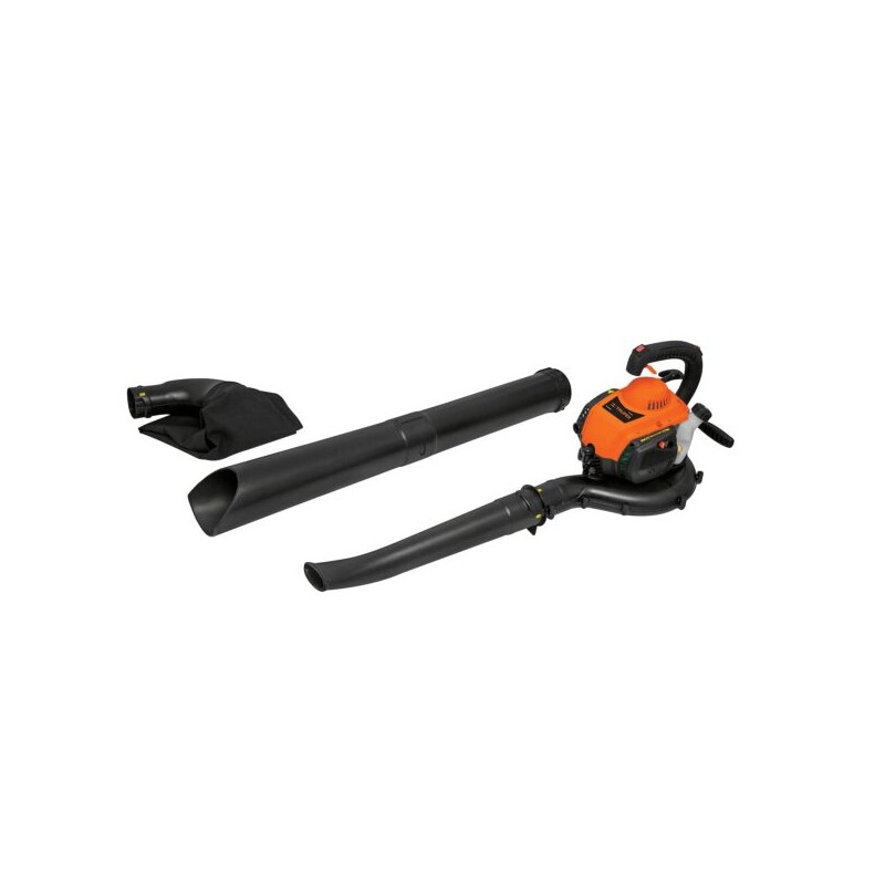 Sopladora / Aspiradora con motor a gasolina, 26 cc, con bolsa recolectora